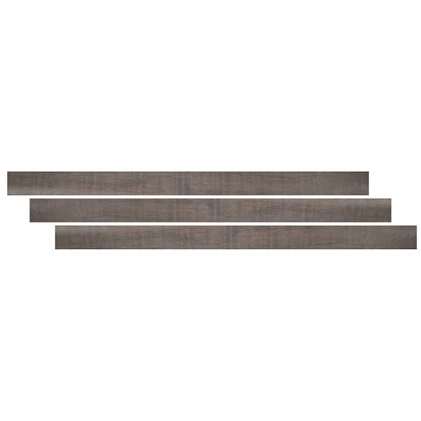 Ackland 0.27 in. T x 94 in. L x 1.77 in. W Holloway Hearth Luxury Vinyl Flooring Trim T Molding Large AKVTVHOHE-TL - main